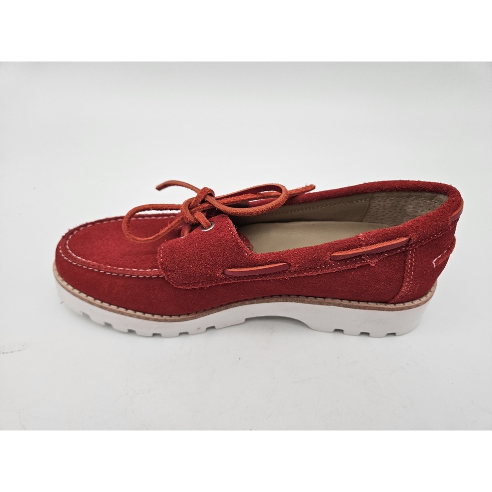 Donald Pliner Harlie02 Suede Lug Bottom Boat Shoe Women's 7 M - Picture 7 of 12